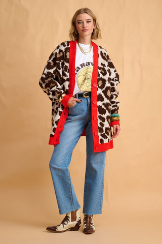karavan clothing fashion fall winter 25 homecoming collection maya cardigan leopard