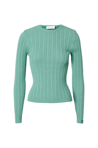karavan clothing fashion fall winter 25 homecoming krvn collection enola knitted top mint