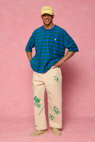 karavan clothing fashion spring summer 26 men nai collection mason tee green blue lines
