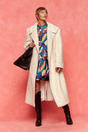 karavan fall winter 26' collection zoza coat ivory