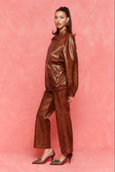 karavan fall winter 26' collection paula jacket brown