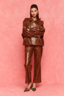 karavan fall winter 26' collection paula jacket brown