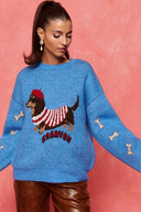 karavan fall winter 26' collection solene knitted pullover turquoise