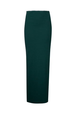 karavan clothing fashion fall winter 25 homecoming krvn collection eva skirt green