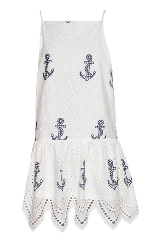 karavan clothing fashion spring summer 26 krvn nai collection evangeline mini dress white