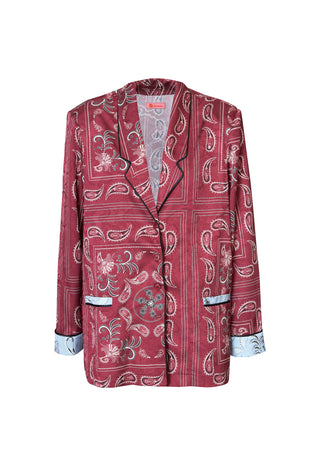 karavan clothing fashion fall winter 25 homecoming collection evelina shirt bordeaux paisley