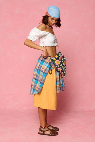 karavan clothing fashion spring summer 26 nai vera's day collection maren shirt multicolor checked
