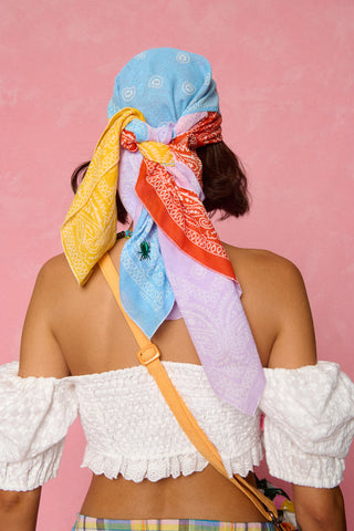 karavan clothing fashion spring summer 26 nai vera's day collection nyota bandana light blue green red