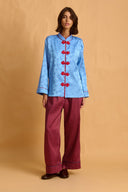 karavan clothing fashion fall winter 25 homecoming homeware collection eye pants burgundy