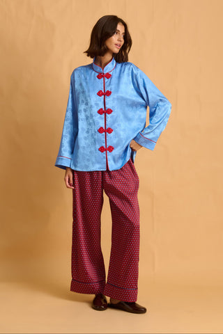 karavan clothing fashion fall winter 25 homecoming homeware collection eye pants burgundy