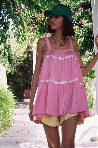 karavan clothing fashion spring summer 26 nai special issue collection rosemary top pink