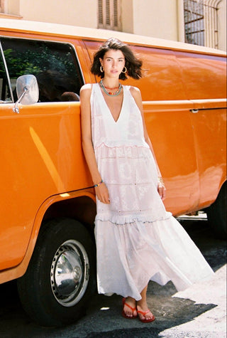 karavan clothing fashion spring summer 26 nai special issue collection victoria dress white lace