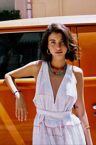 karavan clothing fashion spring summer 26 nai special issue collection victoria dress white lace