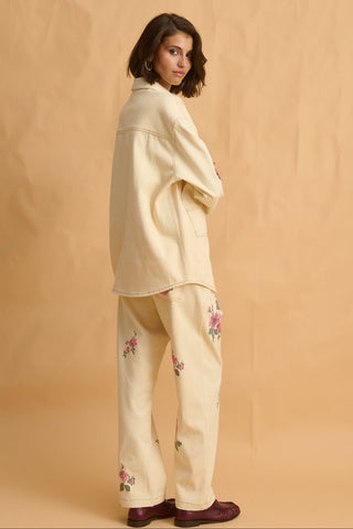 karavan clothing fashion fall winter 25 homecoming collection fabiana shirt ivory