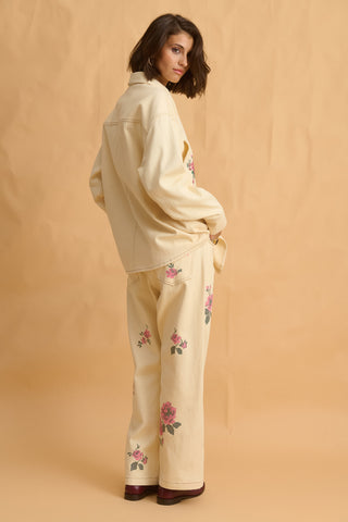 karavan clothing fashion fall winter 25 homecoming collection viola trousers ivory