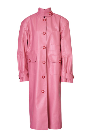 karavan clothing fashion fall winter 25 homecoming collection kirby coat pink
