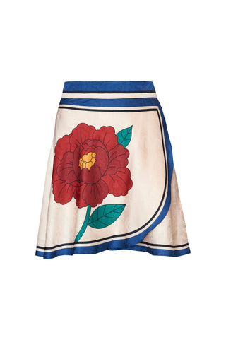 karavan clothing fashion fall winter 25 homecoming collection florinda mini skirt ivory rose