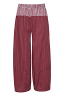 karavan loungewear planet fall winter 26' collection frezia pants burgundy 