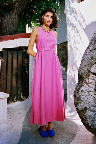 karavan clothing fashion spring summer 26 nai special issue collection cyrus dress pink