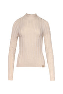 karavan fall winter 26' collection gabby knitted top ivory