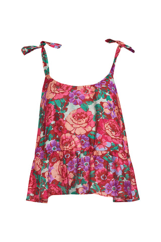 karavan clothing fashion spring summer 26 nai collection gaby top pink purple floral