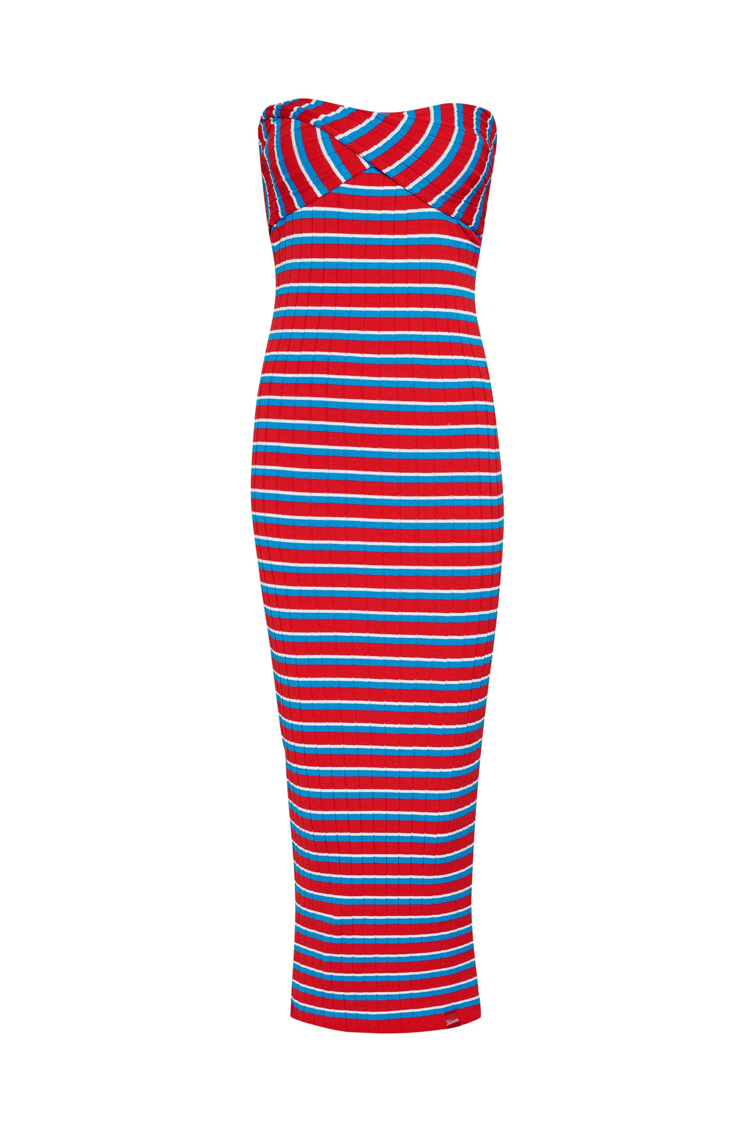 red and blue bodycon dress Black Red Blue Fractal Bodycon Dress
