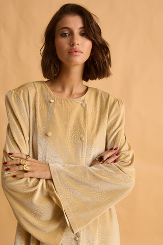 karavan clothing fashion fall winter 25 krvn homecoming collection gigi mini dress ivory