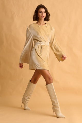 karavan clothing fashion fall winter 25 krvn homecoming collection gigi mini dress ivory