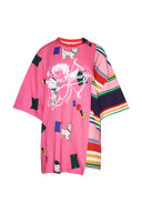 karavan fall winter 26' collection glenn tee pink multicolor logos