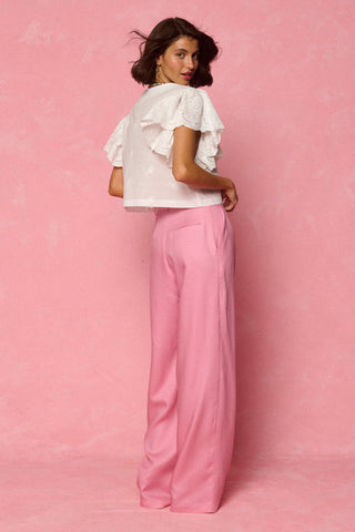 karavan clothing fashion spring summer 26 nai weekendwear collection darcy trousers pink