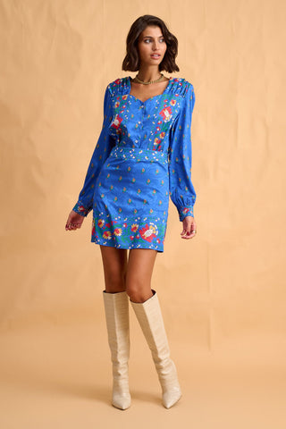 karavan clothing fashion fall winter 25 homecoming collection gloria shirt blue floral