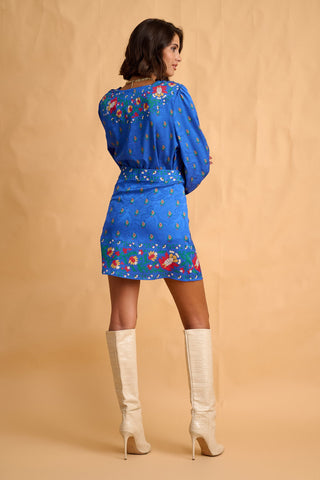 karavan clothing fashion fall winter 25 homecoming collection gloria shirt blue floral