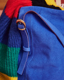 karavan fall winter 26' collection grace bag indigo blue leather