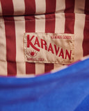 karavan fall winter 26' collection grace bag indigo blue leather