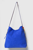 karavan fall winter 26' collection grace bag indigo blue leather