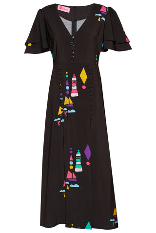 karavan clothing fashion spring summer 26 nai collection grace dress lighthouse black