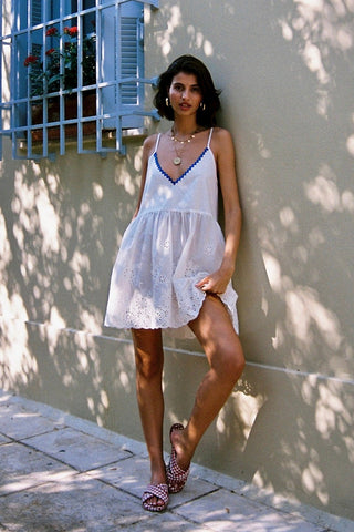 karavan clothing fashion spring summer 26 nai special issue collection raisa dress white lace