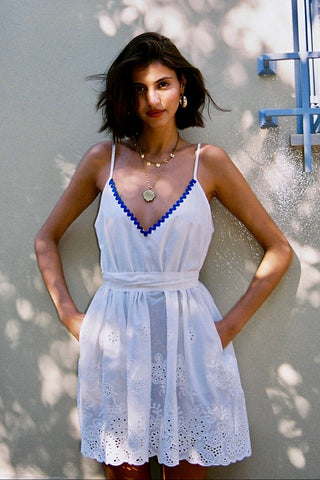 karavan clothing fashion spring summer 26 nai special issue collection raisa mini dress white lace