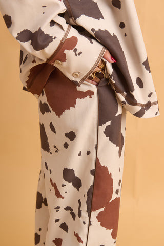 karavan clothing fashion fall winter 25 homecoming collection nicky trousers ivory splash