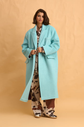 karavan clothing fashion fall winter 25 homecoming collection courtney coat mint