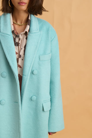 karavan clothing fashion fall winter 25 homecoming collection courtney coat mint