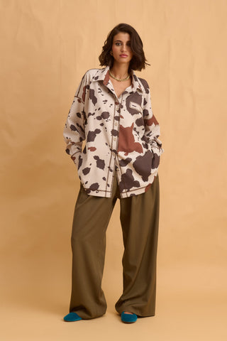 karavan clothing fashion fall winter 25 homecoming collection stephanie trousers khaki