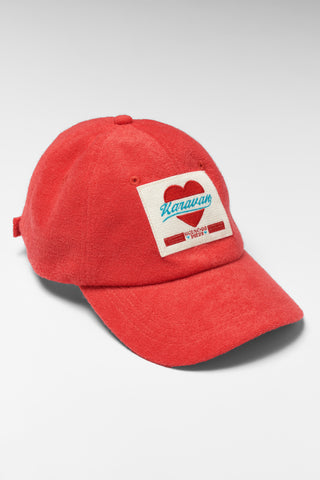 karavan clothing fashion spring summer 26 nai collection britt dad hat towel coral