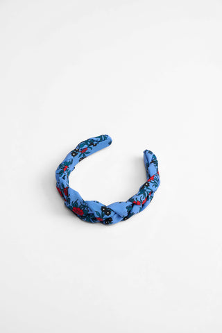 Thelma Headband (Carnation Blue)