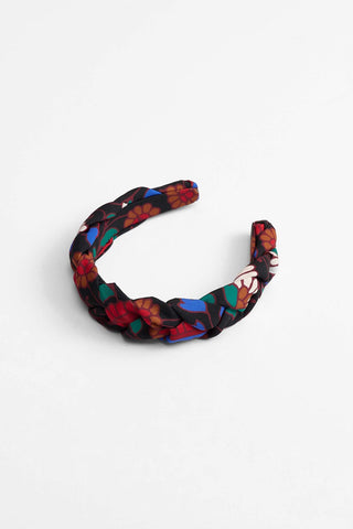 Thelma Headband (Floral Black)