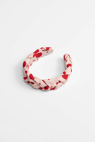 Thelma Headband (Polka Red)
