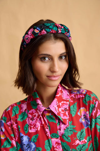 Thelma Headband (Pixel Black)