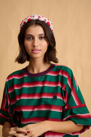 Thelma Headband (Polka Red)