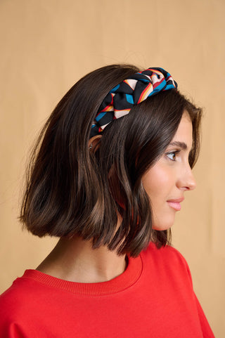 Thelma Headband (Wave Petrol)