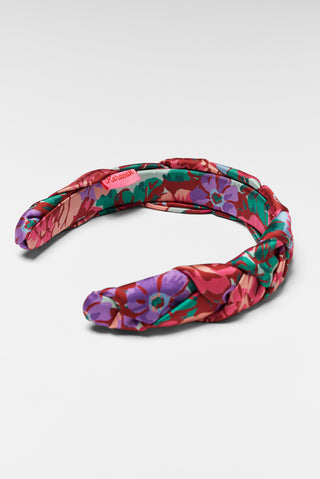 Mamou Headband (Aqua Floral)